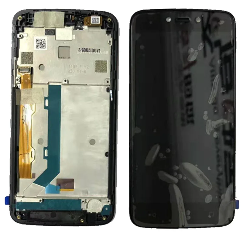 Без/с рамкой для Motorola Moto C Plus CPlus XT1721 XT1722 XT1723 XT1724 ЖК дисплей сенсорный экран датчик