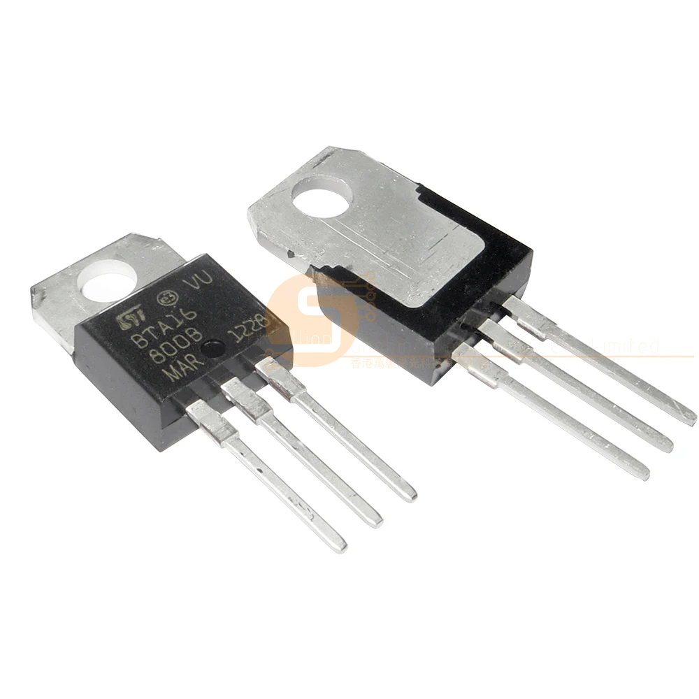 5 шт./лот BTA16-800B TO-220 BTA 16-800B TRIAC 800V 16A TO220AB BTA16-800BRG BTA16800B | Электронные компоненты и