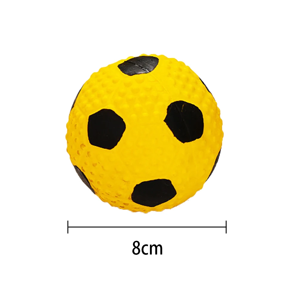 Мягкая резиновая игрушка пищалка для животных диаметр 8 см|Игрушки собак| |