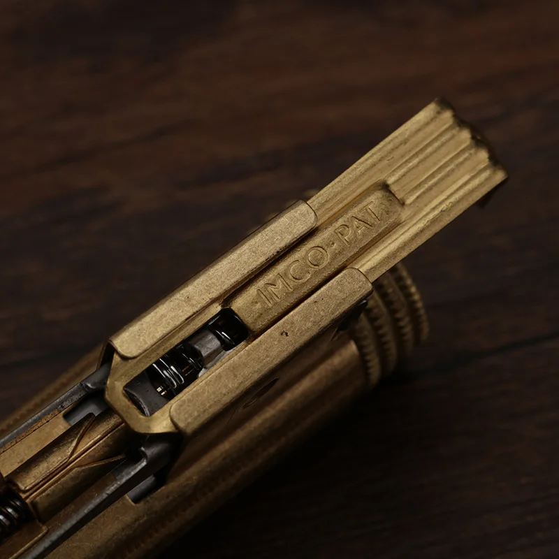 Классическая медная Зажигалка IMCO 6700 зажигалка в стиле ретро для моторного масла