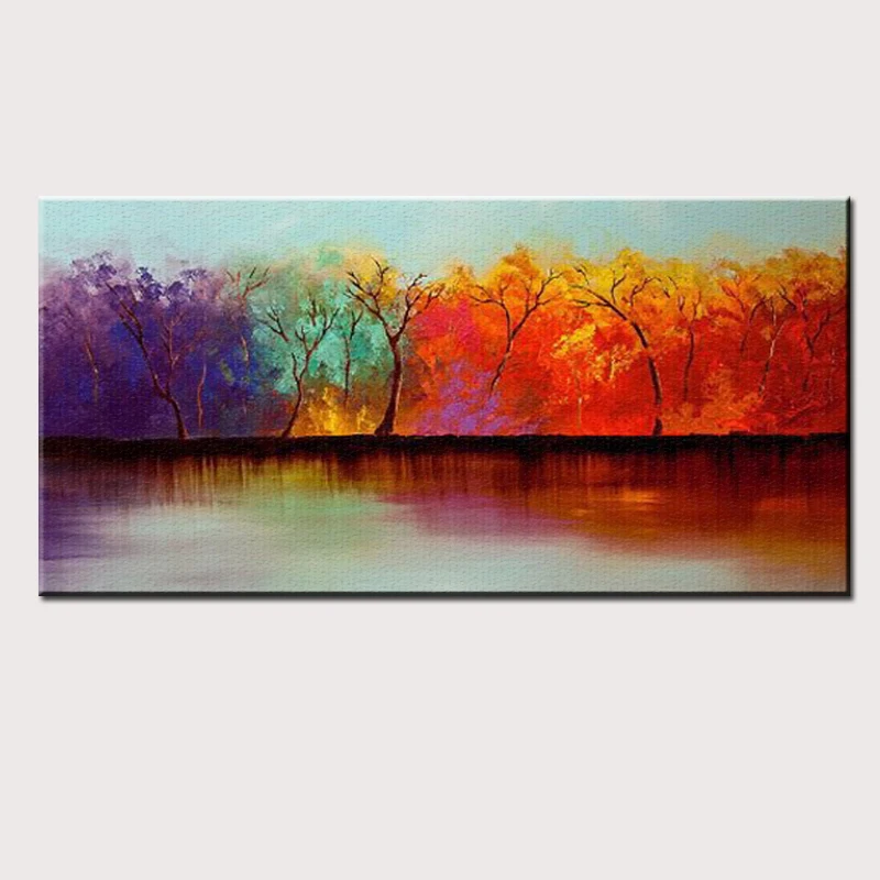 Ручная роспись большого размера высокое качество украшение для дома настенная