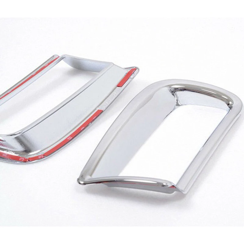 ABS Chrome Front and Rear Fog Lights Cover Trim Decorative Frame for Toyota Land Cruiser Prado FJ150 2014-2016 | Автомобили и