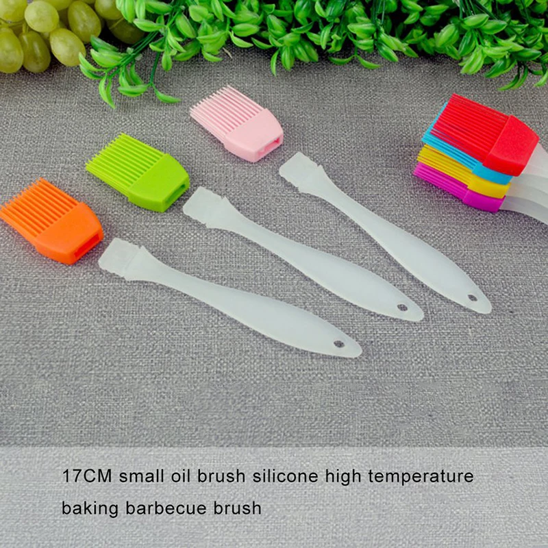 

Baking Barbecue Brush Home DIY Silicone Tools Eco-friendly Bread Oil Cream Cooking Brush Silica Gel Brush Kitchen Tools