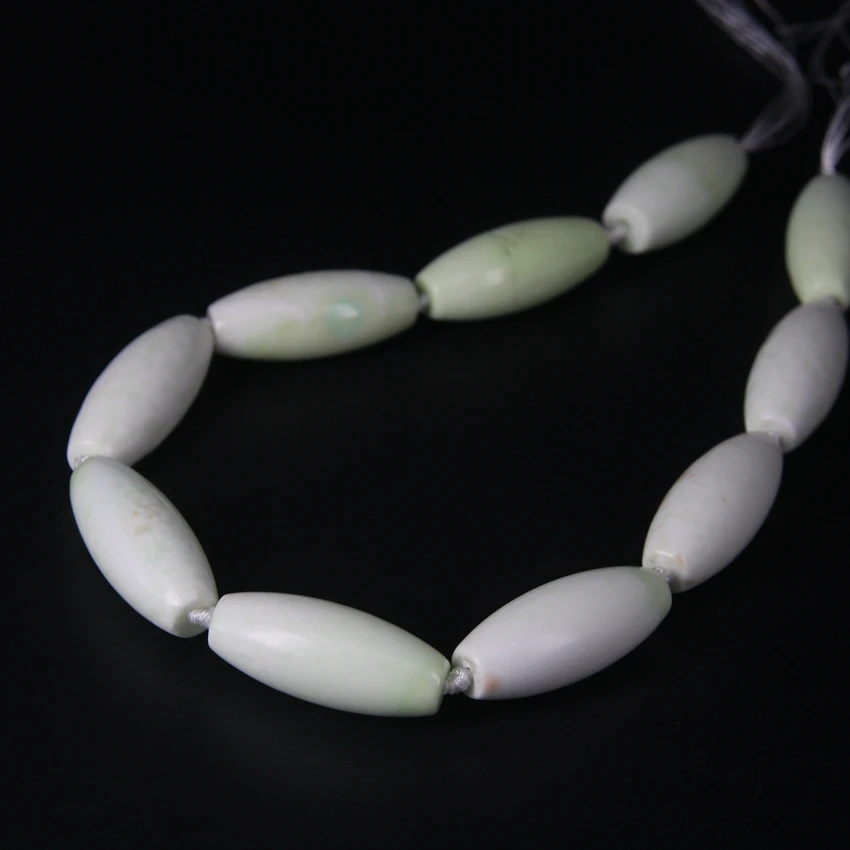 15 5 &quotпрядь натуральный лимон бирюза длинный размер Гладкий цилиндр самородок