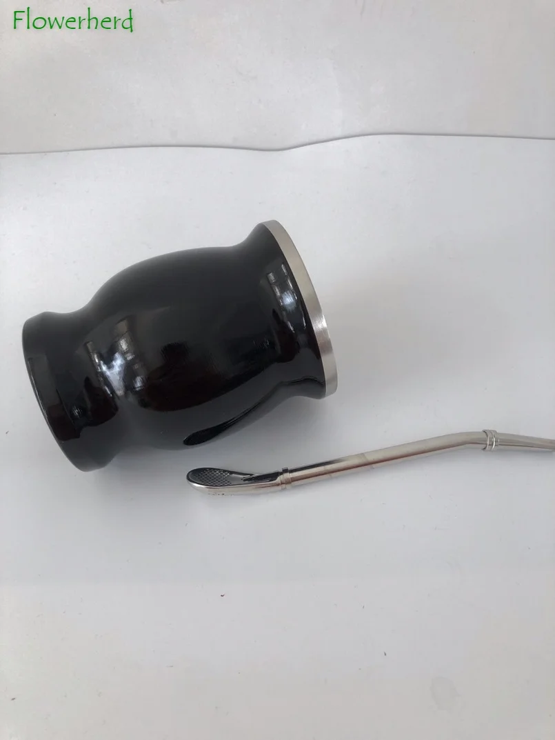 

8oz Yerba Mate Tea Cup Driinkware Teaware Argentina Gourd-shaped Insulated Cup Special Cup