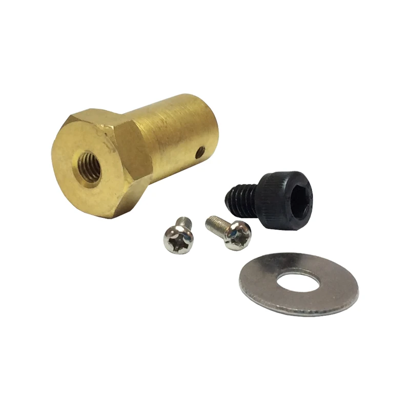 4 шт. 17 мм соединения шестигранная муфта длина 30 отверстие 6/8 медный цилиндр для