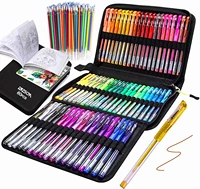 gel pens for adult coloring books glitter neon gel pens set include 60 colors gel marker pens 60 matching color refills