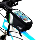 Сумка на переднюю раму велосипеда, сумка на руль велосипеда, сумка для телефона с сенсорным экраном, сумка на верхнюю трубу велосипеда, аксессуары для горного велосипеда