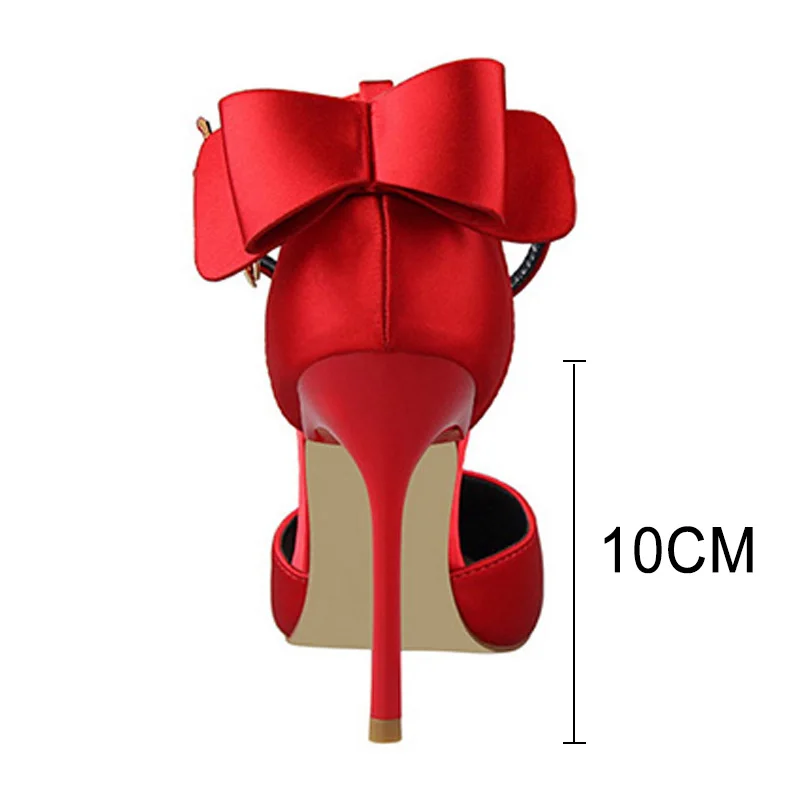 

Smmer Shoes Women Pumps 2019 New High Heels Shoes Red Wedding Shoes Kitten Heels Fashion Women Shoes Stiletto Plus Size 35-43