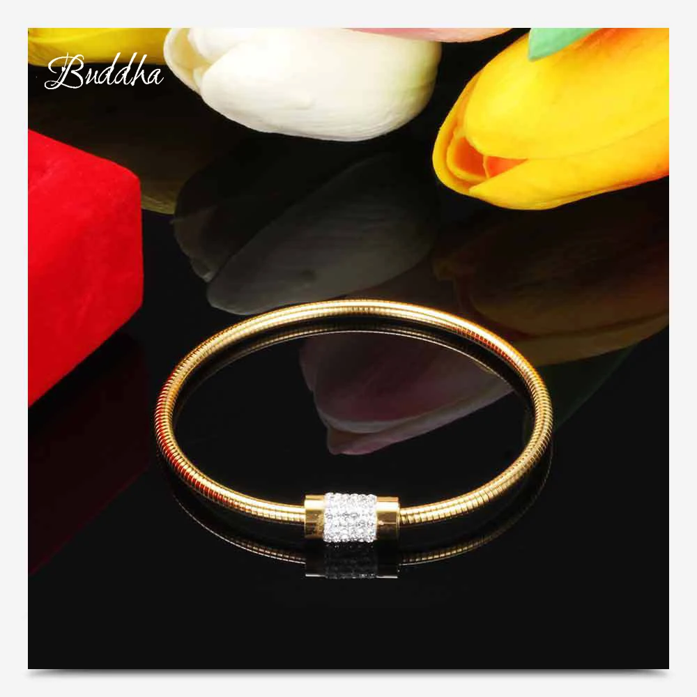 Роскошное ювелирное изделие фирмы розовое золото/Серебристые браслеты браслет