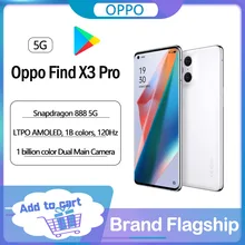 OPPO teléfono inteligente Find X3 Pro 5G, Original, 888 Snapdragon, 6,7 AMOLED, pantalla de 120Hz, 4500mAh, 65W, Super VOOC, 50MP + 50MP, garantía Global (2)