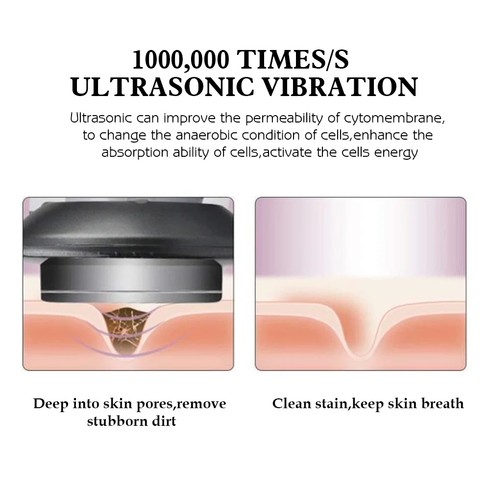 Goede 6 In 1 Ultrasone Elektrische EMS Ion Facial Massager Body Afslanken Machine Vet Verwijderen Gewichtsverlies Body Massage Apparaat Relief Pijn