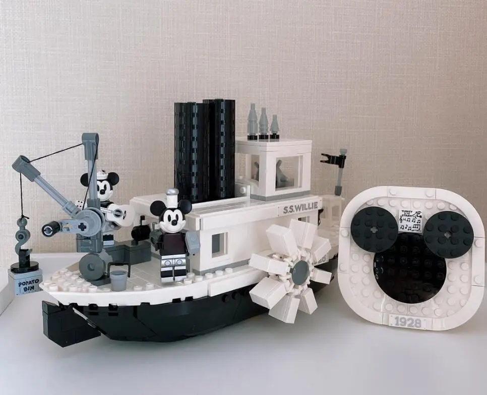 21317 строительные блоки игрушки для детей модель подарка рождественский подарок