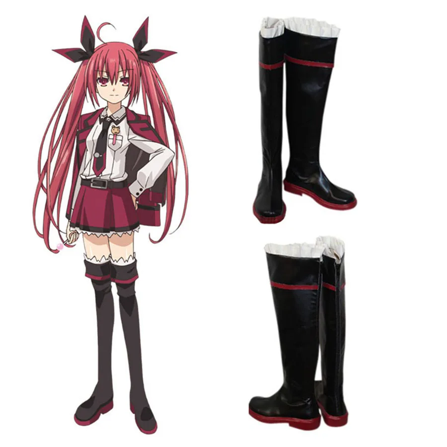 Date A Live Котори ицука Косплэй Обувь для костюмированной вечеринки Женская