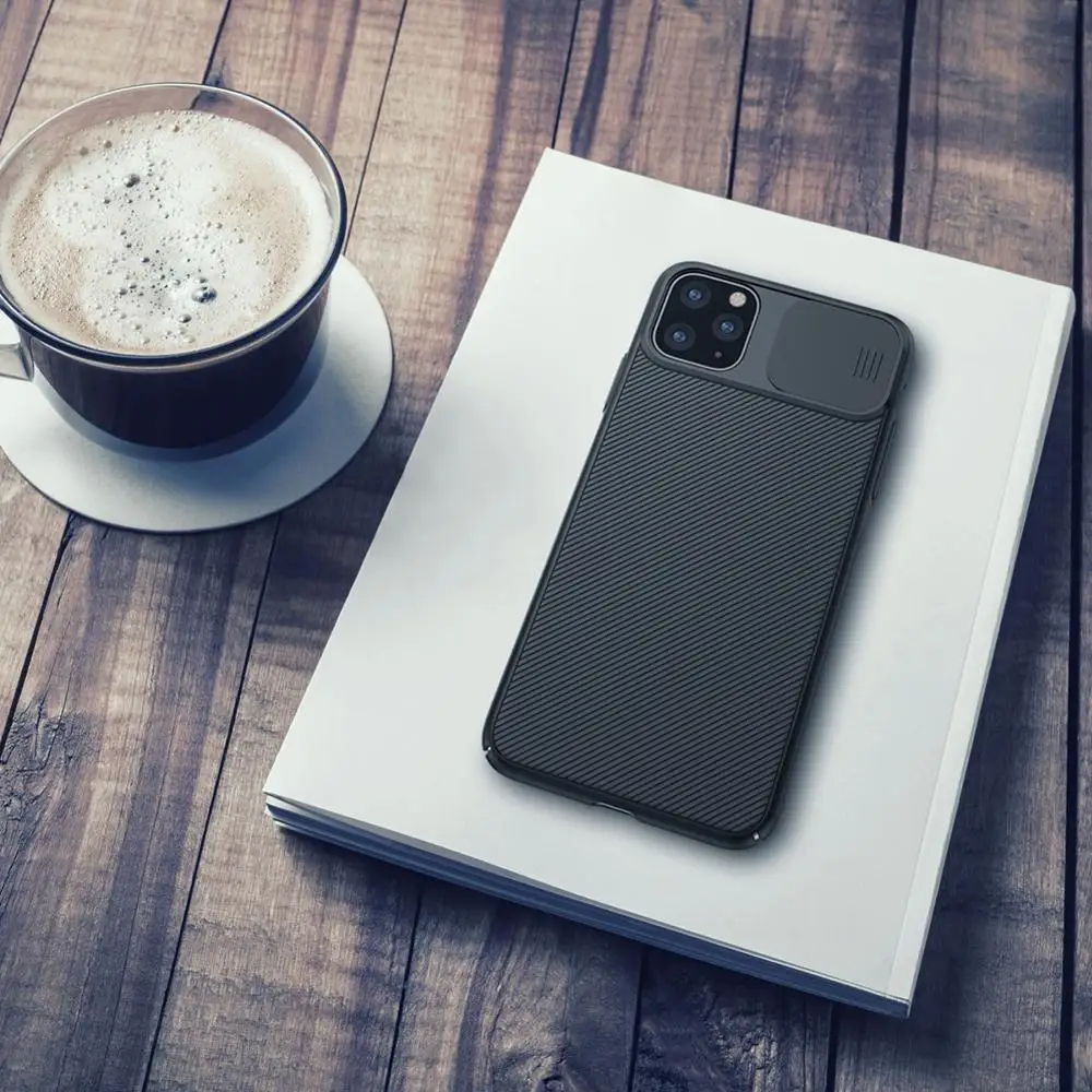 Для iPhone 11 Pro Max чехол Nillkin Camshield Защита камеры задняя крышка для чехол|Бамперы| |