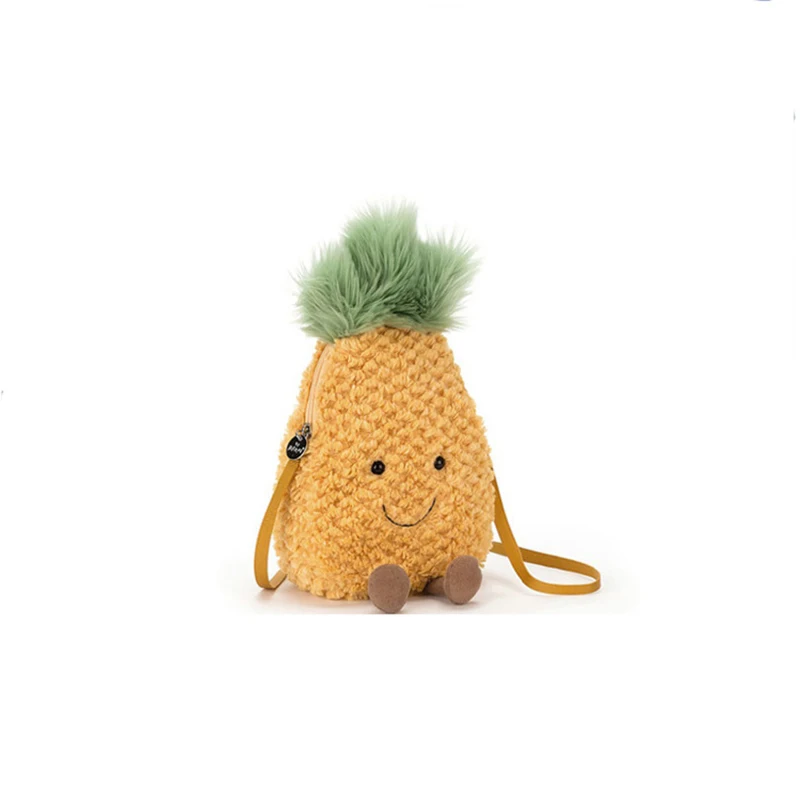 Popular 15CM Approx. Plush Toy Bag, Plush Cover Coin BAG Purse Design Keychain Plush Toy