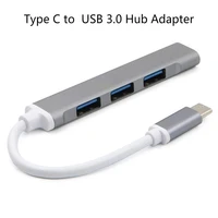 usb type c hub type c to usb 3 0 adapter dock usb c 3 0 typec for macbook pro laptop accessories type c 3 1 splitter 4 port