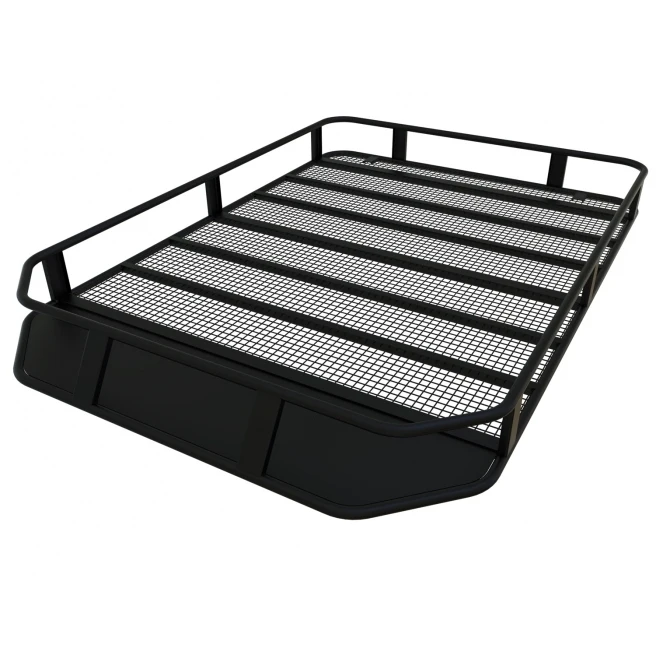 Багажник на крышу экспедиционный Нива 5дв.(корзина) с сеткой | Автомобили и