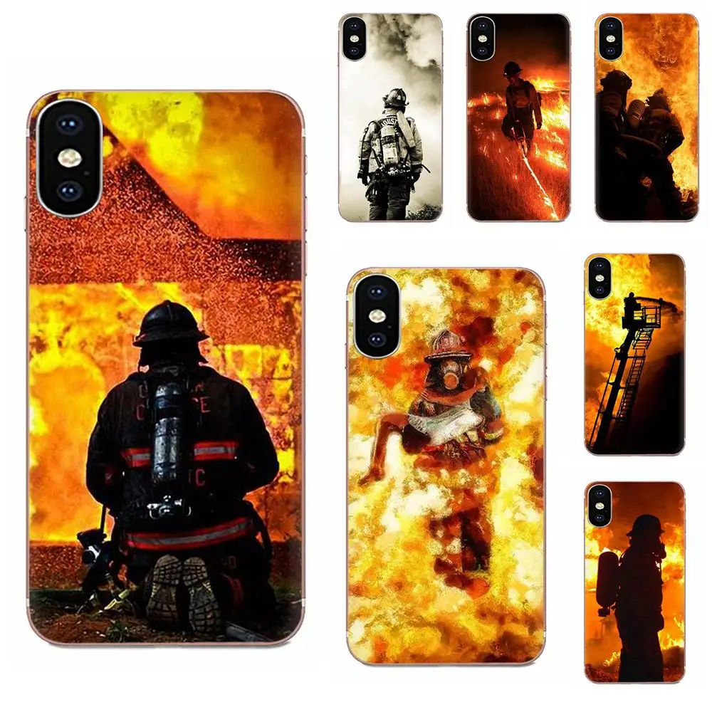 Мягкий ТПУ 2017 новое поступление пожарные герои пожарный для Galaxy J1 J2 J3 J330 J4 J5 J6 J7 J730