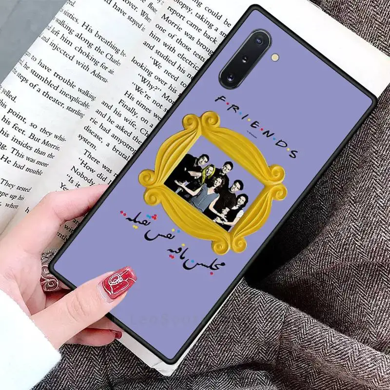 

friends tv series Purple door Phone Case For Samsung Galaxy S8 S9 S10 Plus S10E Note 3 4 5 6 7 8 9 10 Pro Lite cover