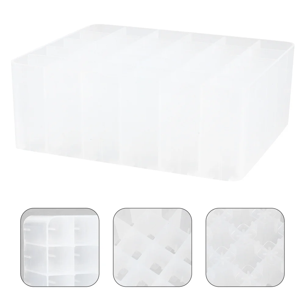 

4 Pcs Plastic Mark Pen Storage Holder Practical Desktop Pen Container Pen Box