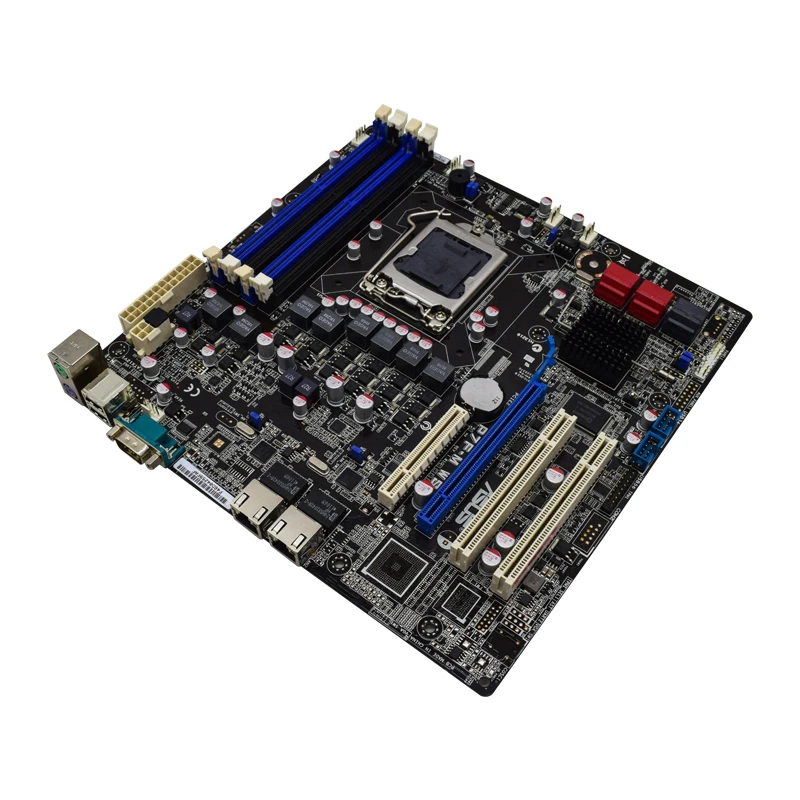 Рабочая станция ASUS P7F M WS 1156 pin поддерживает чип i5 i7 X3420 оригинальная десктопная