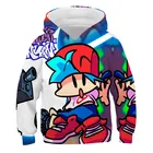 Детский свитшот с длинным рукавом и принтом пятница ночь