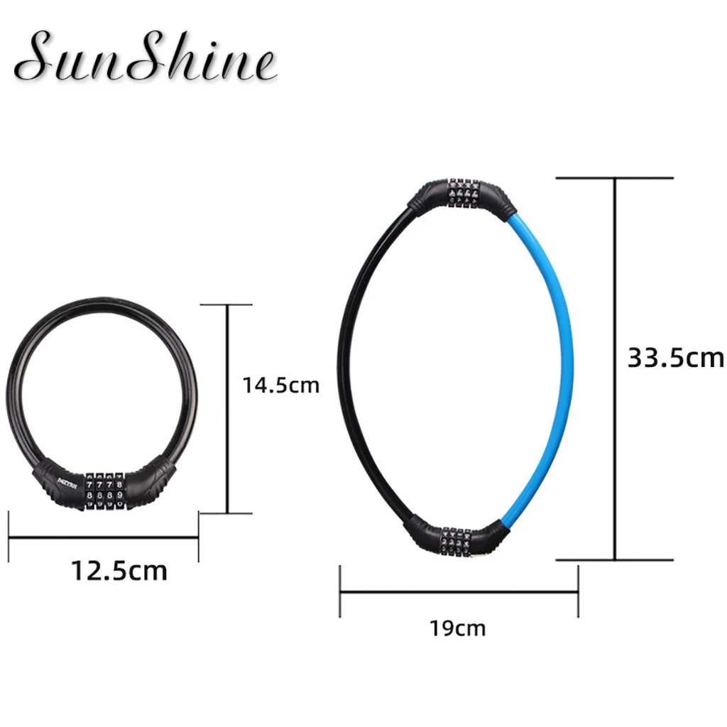 2020 замки для мотоциклов Велосипедные велосипедные тросы сверхпрочные