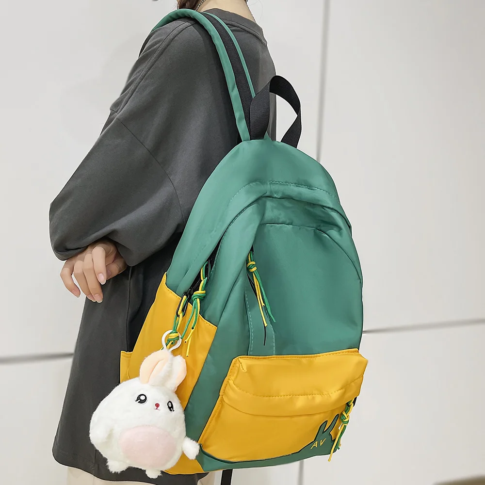 

Модный водонепроницаемый рюкзак для книг для женщин, милый мультяшный ранец для ноутбука в стиле Харадзюку, школьные портфели для девушек и...