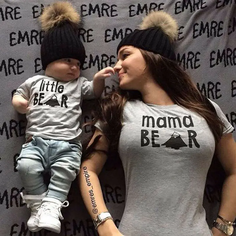 Модная подходящая шляпа Для женщин детские теплые, зимние, Вязаные Шапочка мех с помпоном-кисточкой шляпа «кроше» Футболки «Мама и я» лыжные Кепки набор