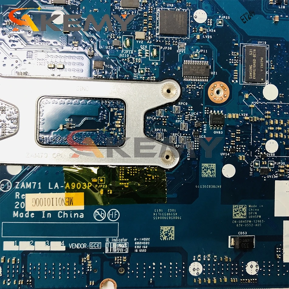 Akemy I7-5600U 840M/2GB FOR Dell Latitude E5450 Laptop Motherboard ZAM71 LA-A903P CN-017FG2 17FG2 Mainboard 100% tested |