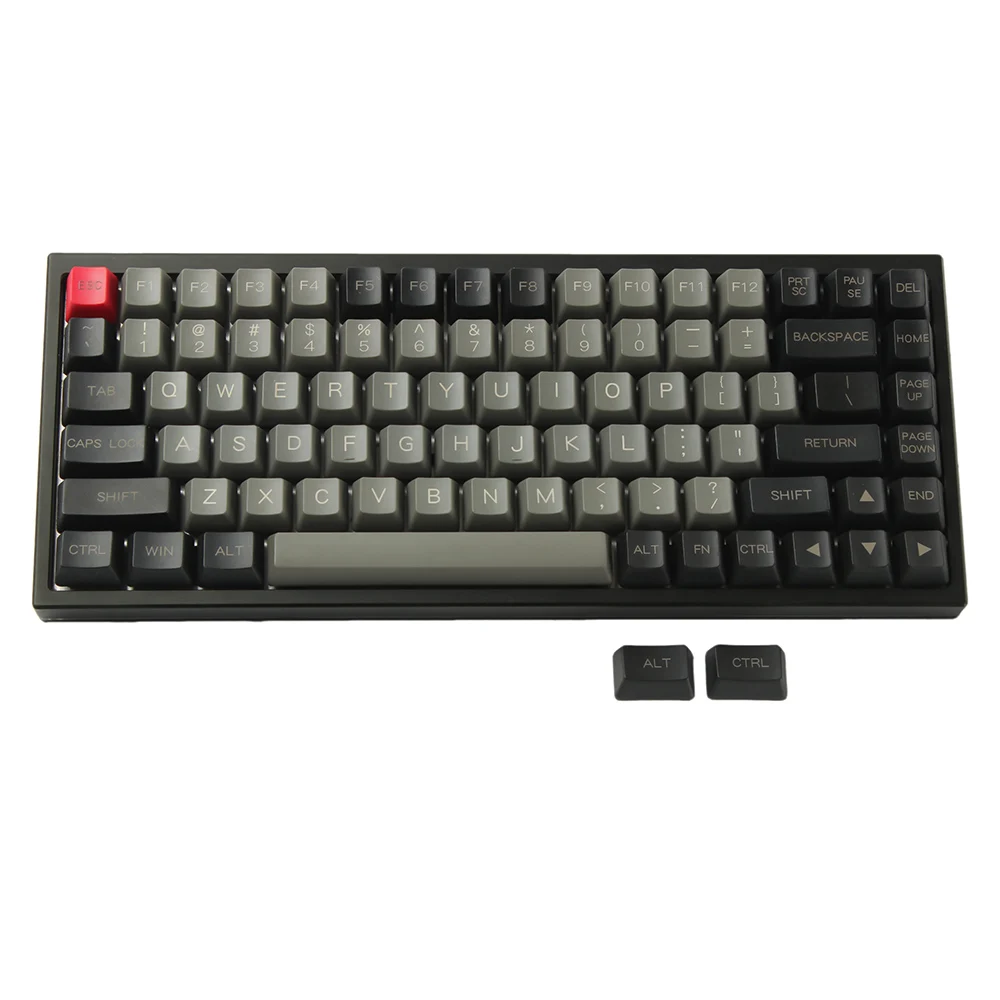 

YMDK 96 84 104 87 61 Laser Etched ANSI ISO OEM Profile Thick PBT Keycap For MX Mechanical Keyboard YMD96 RS96 YMD75 KBD75 FC980M