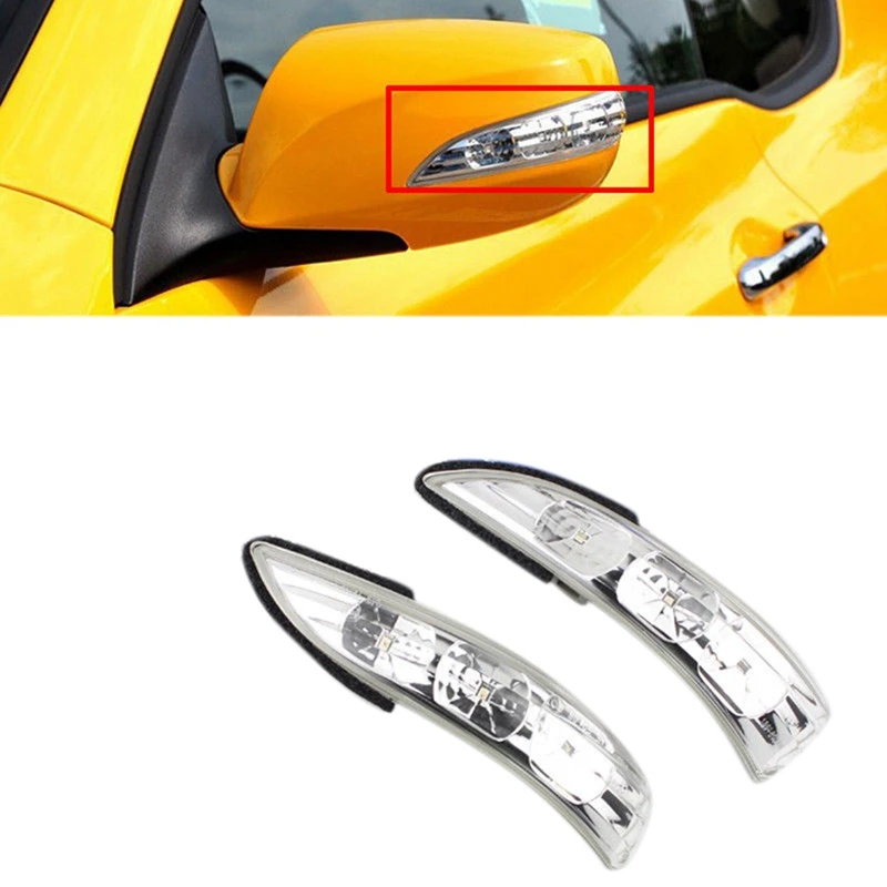 

Mirror Turn Signal Light Side Repeater Lamp 87613 2M000 87614 2M000 for Hyundai Genesis Coupe 2009-2014