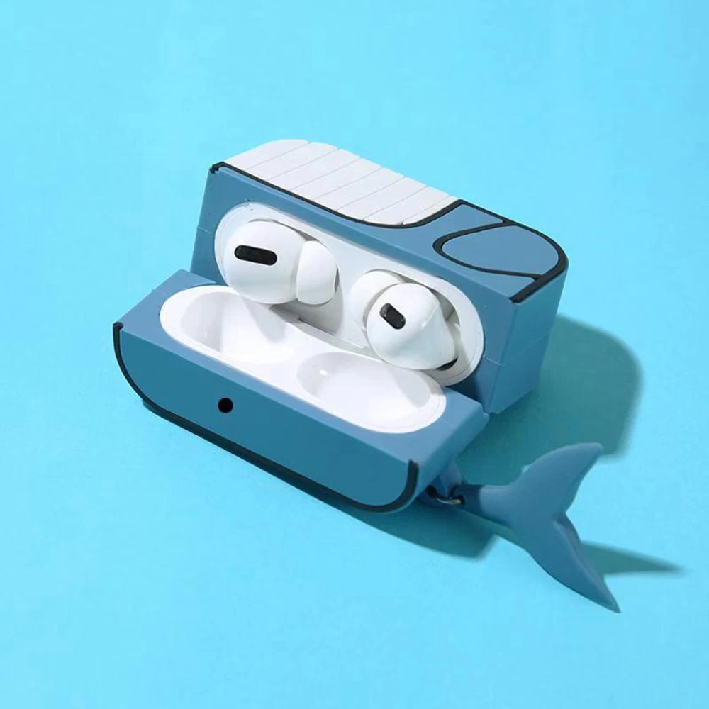 Чехол для наушников Airpods Pro силиконовый чехол с мультяшным стичем Apple Air pods