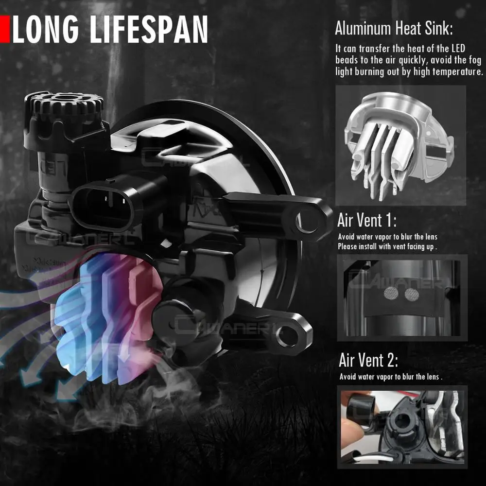 Противотумансветильник фары в сборе H11 автомобильные правые и левые