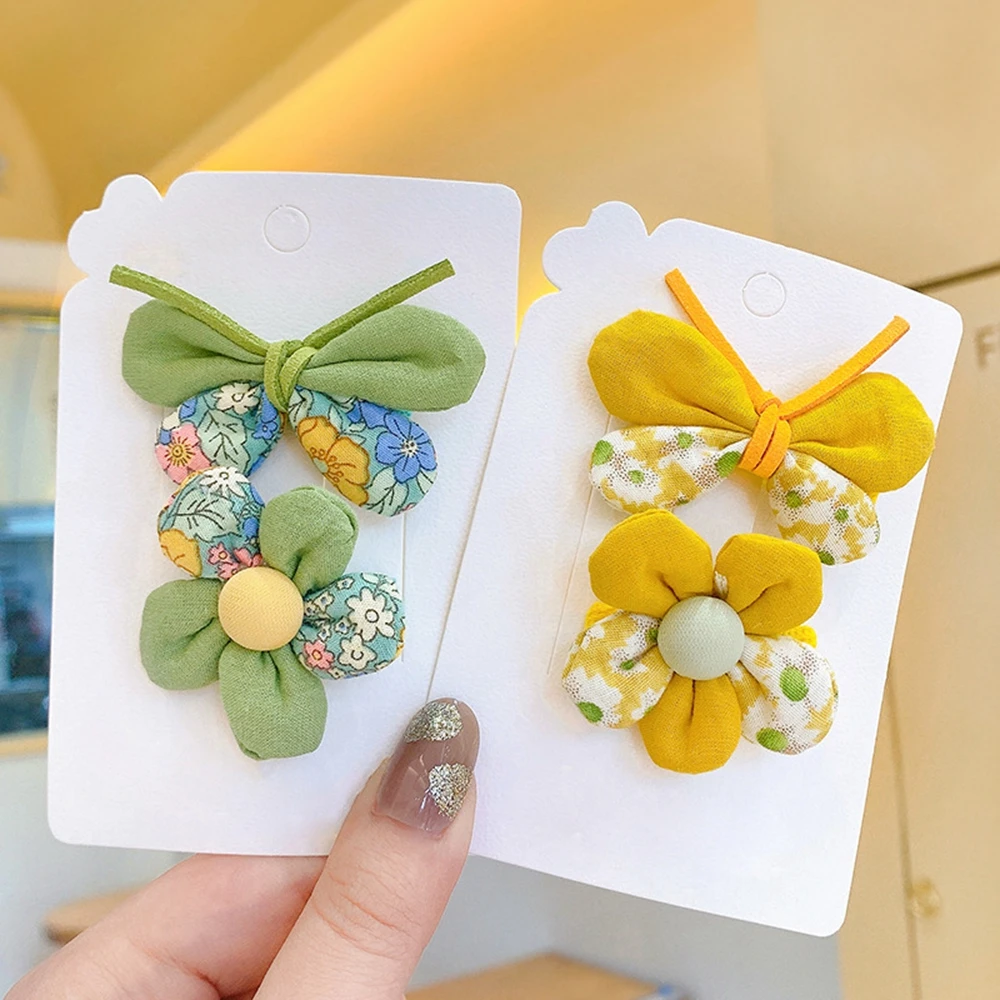 

2 шт./набор, заколки для волос в виде бабочек