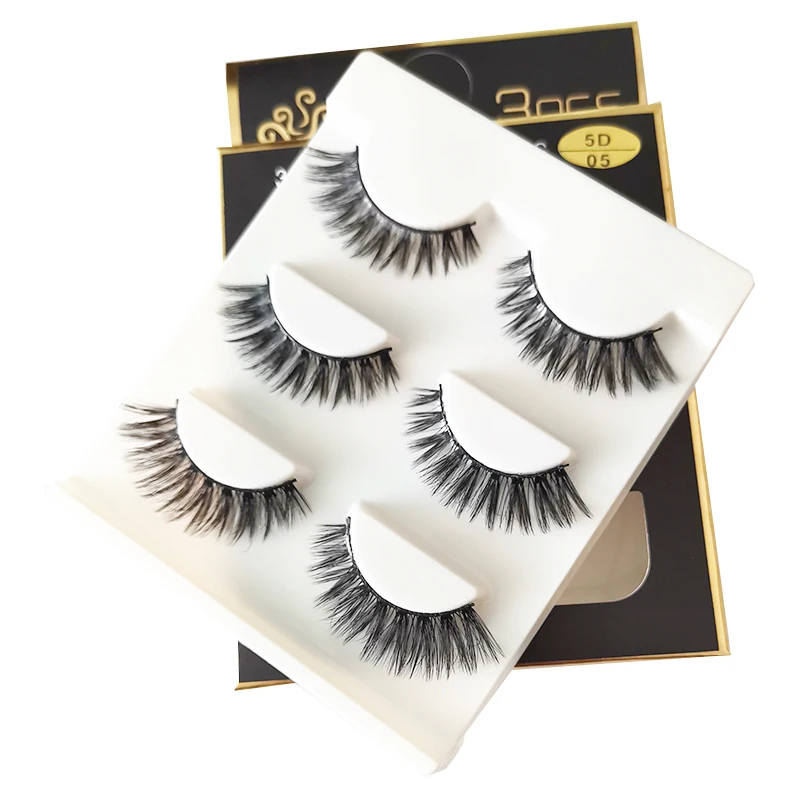 3 пары детских хлопковых утепленных колготок на норковые ресницы длинные