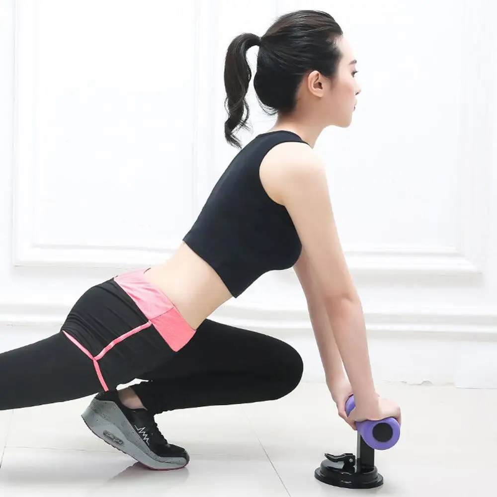 

Gym Workout Abdominal Sit-ups Pull Rope Assistant Device Height Adjustment Big Suction Cup Pull Rope Auxiliary Fitness Equipment