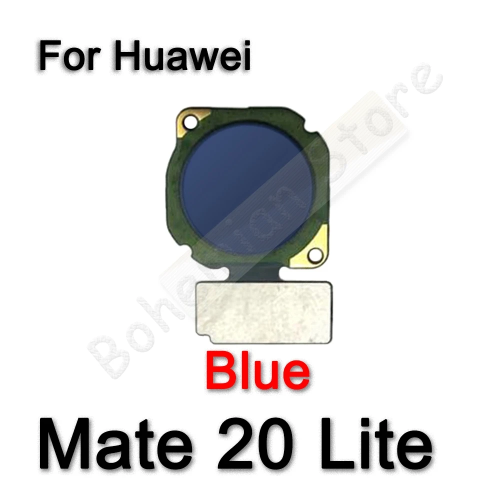Оригинал для Huawei Mate 20 Lite Pro задняя Кнопка Домой подключение сенсорный ID датчик