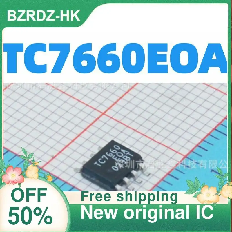 

2-10PCS/lot TC7660 TC7660EOA SOP-8 New original IC