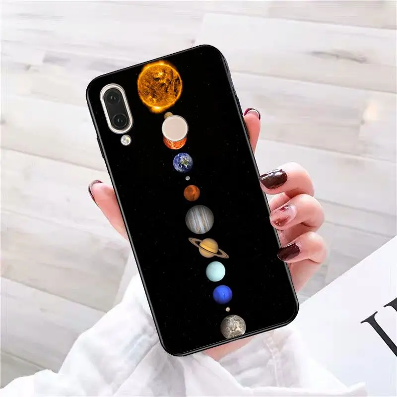 Роскошный чехол для телефона Space Moon Star Planet Starry DIY High end redmi 5 5plus 6 6pro 6a s2 4x go 7 7a 8