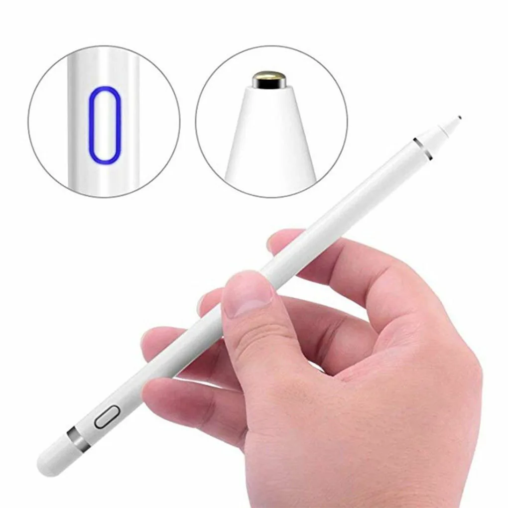 Universal Capacitive Active Stylus Touch Screen Pen Smart For IOS/Android iPad Phone Pencil Touch Drawing Tablet Smartphone
