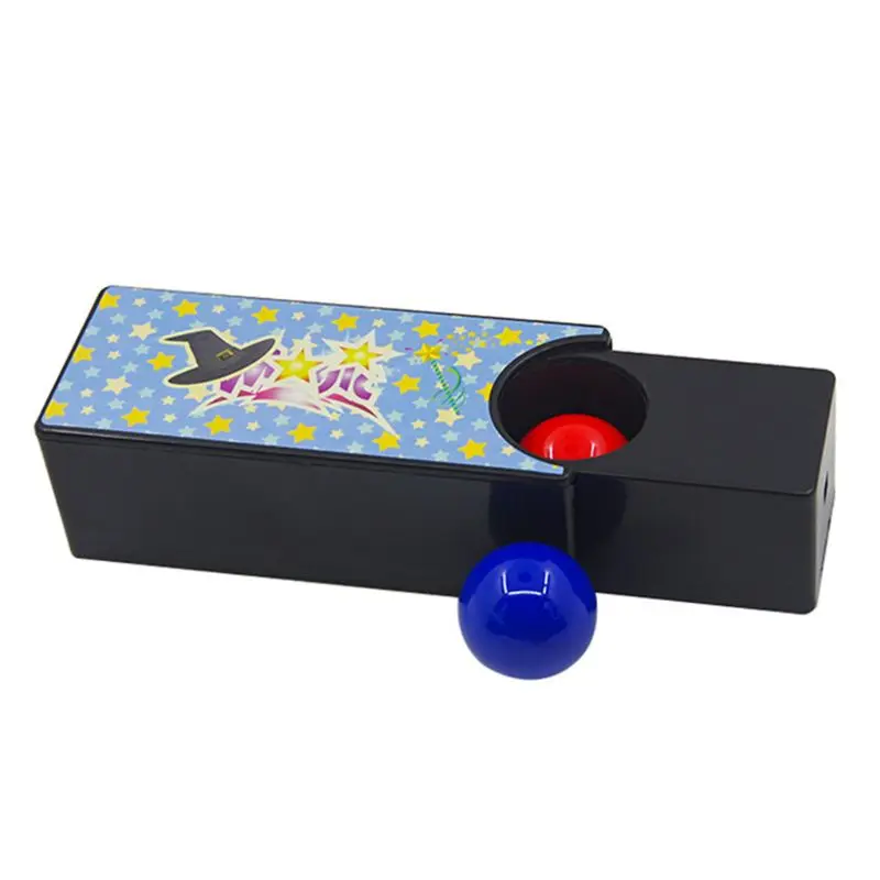 

Changeable Magic Box Turning The Red Ball Into The Blue Ball Props Magic Tricks Toys Classic Toys
