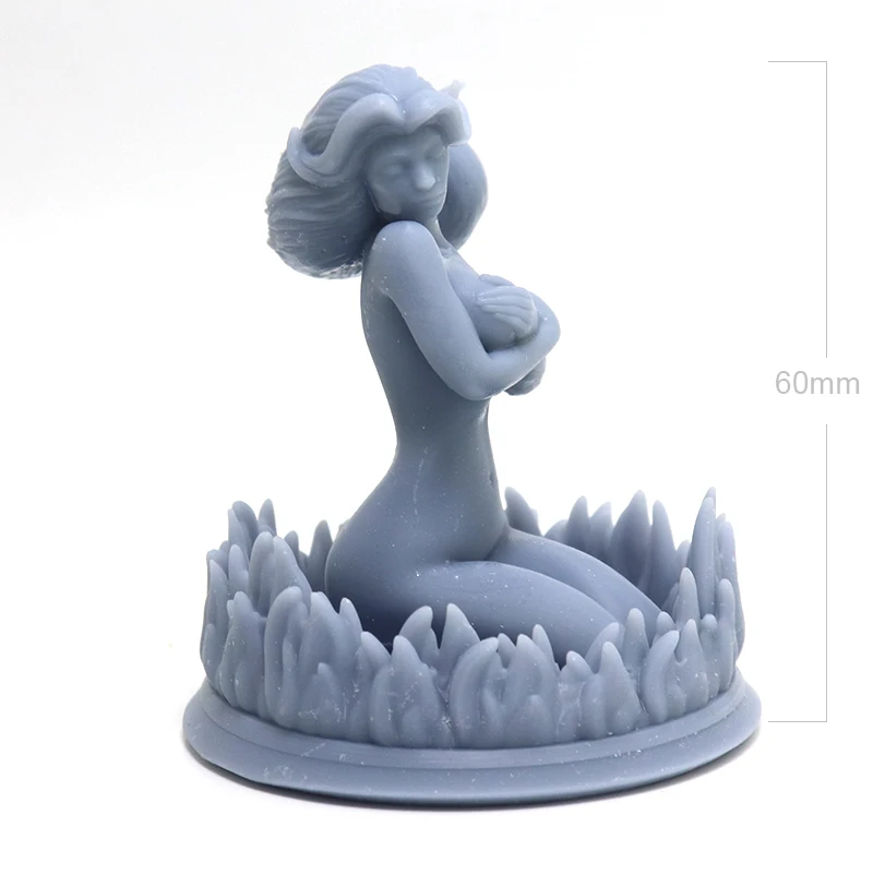 

60mm Resin Model Sexy Girl Bust Figure Sculpture Unpainted No Colour RW-267