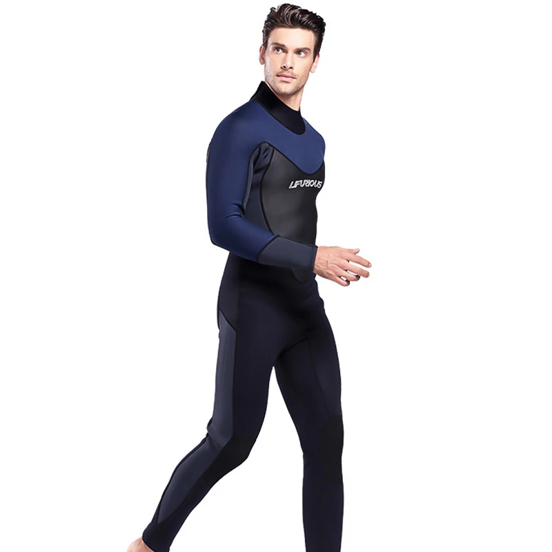 

One-Piece Surfing Suit Outdoor Wading Sports Surfing Wetsuit 3mm Wetsuit Men'S Neoprene Wetsuit For Snorkeling