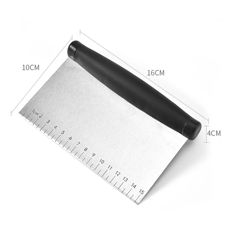 Скребок для теста из нержавеющей стали|Принадлежности выпечки| |