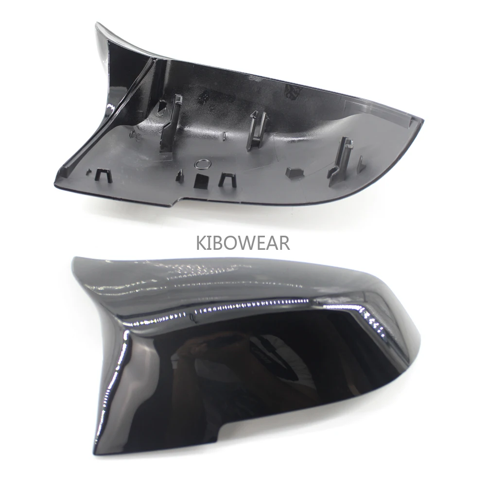 KIBOWEAR для BMW F22 F32 F35 F20 F30 X1 E84 черные глянцевые боковые зеркальные крышки (как M3 M4