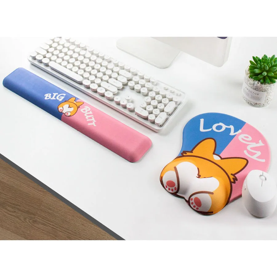 Новый милый коврик для запястья Офисная анимация очаровательный домашний Коврик