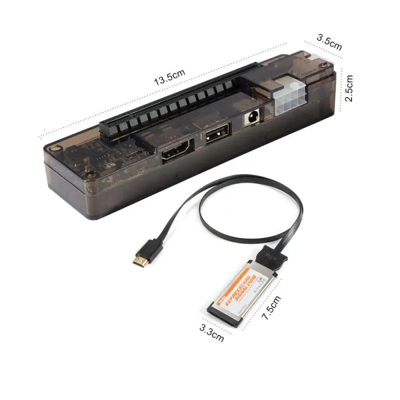 Док-станция EXP GDC PCI-E для ноутбука портативная внешняя видеокарта док-станция Mini PCI