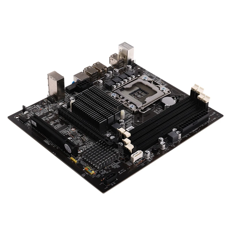 X58 настольная материнская плата LGA 1366 4-канальный DDR3 32 Гб RAM для Intel E5520/L5520 X5650 Core I7 |